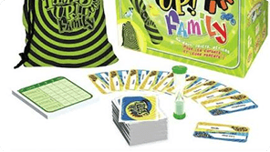 Screenshot of the Random card mechanic in Times Up